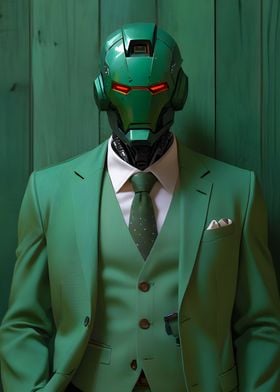 Robot in a suit