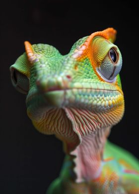 Vivid Chameleon CloseUp