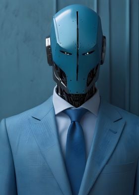 Robot in a suit