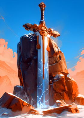 Excalibur Lightning Sword 