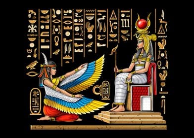 Egyptian Goddess Maat Isis