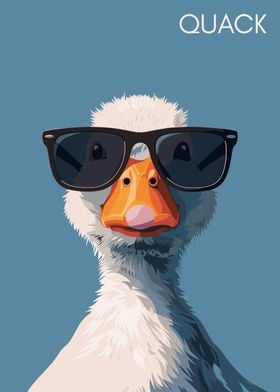 Cool Duck Shades Blue