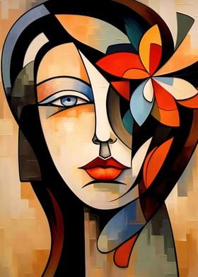 Abstract Woman