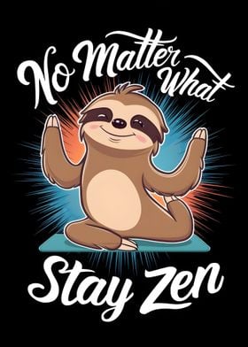 no matter what stay zen 