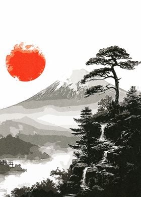 Japan Art Nature Vintage