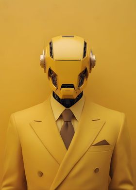 Robot in a suit