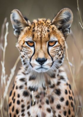 Cheetahs Mesmerizing Look