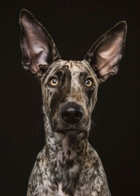Speckled Pup Portrait