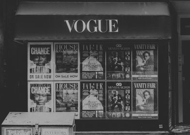 Vogue Magazine Kiosk