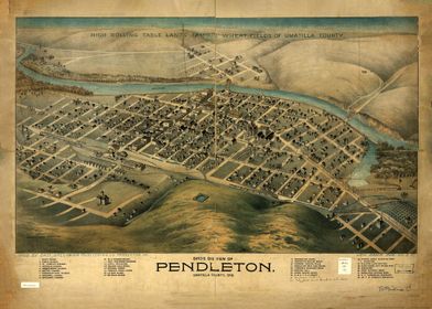 Pendleton Oregon c1890