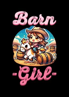 Barn Girl I Equestrian