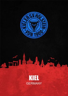 Holstein Kiel City Skyline