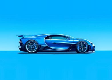 Bugatti Chiron supercar