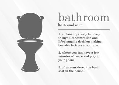Funny Bathroom Definition