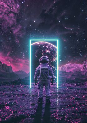 Space Portal Door
