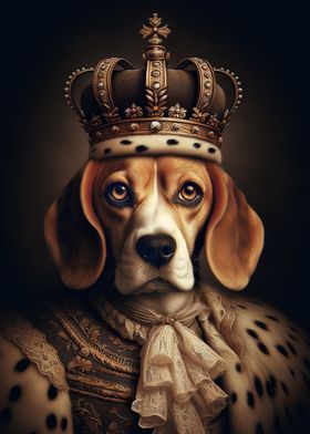 Dog as a King