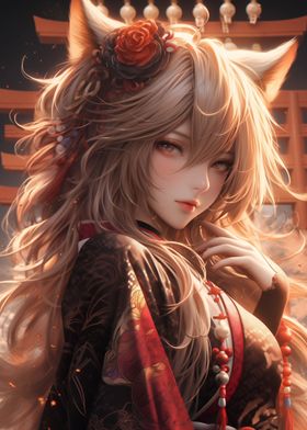 Beautiful Samurai Girl