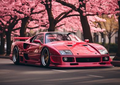 Ferrari F40 Cherry blossom