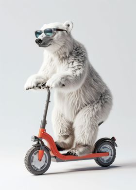 Polar Bear Scooter