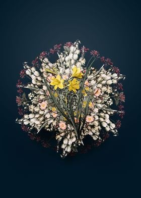 Daylily Flower Wreath