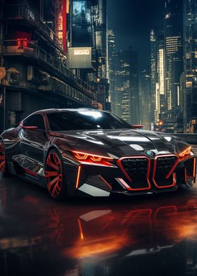 BMW M8 Cyberpunk 