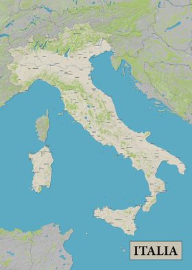  Italy map