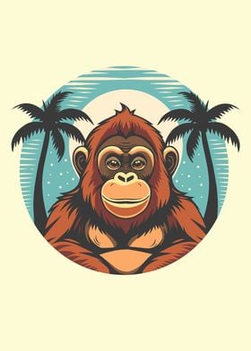 Orangutan On Vacation