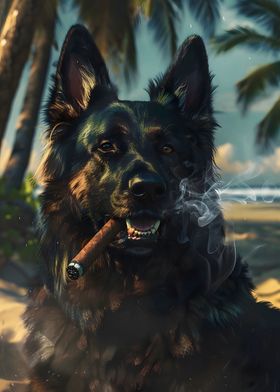 Dog Cigar 3