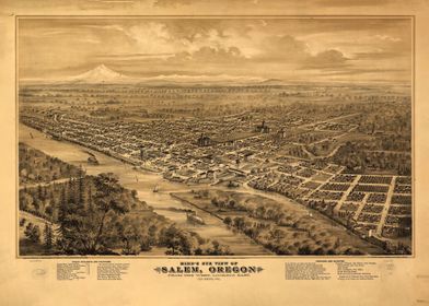 Salem Oregon 1876