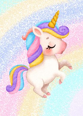 UNICORN WATERCOLOR