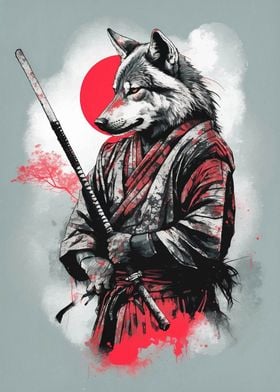 Dog Samurai Japan