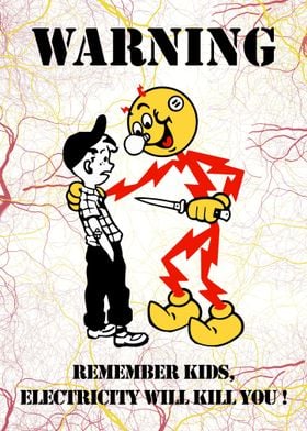 reddy kilowatt warning