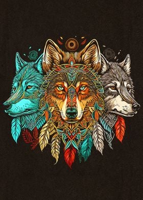 Three Headed Wolf