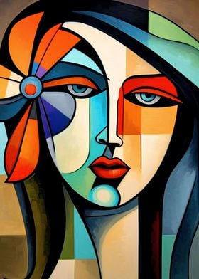 Abstract Woman