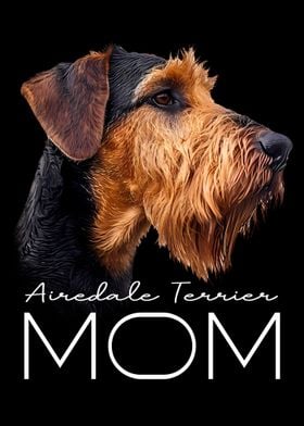 Airedale Terrier Mom