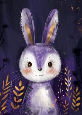 Cute Magical Bunny Artwork