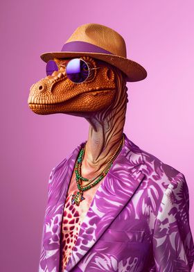 Purple Dino