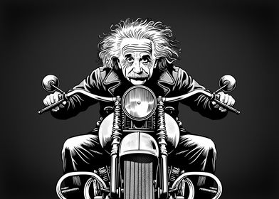 Albert on a Harley