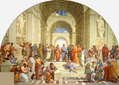 School of Athens paintings