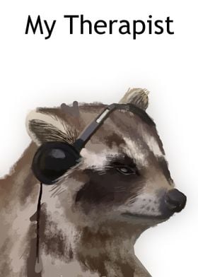 raccoon therapist 