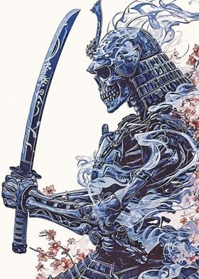 Samurai Skeleton