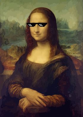 Mona Lisa Sunglass Meme