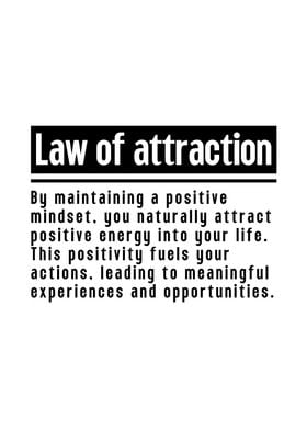 Law of attraction