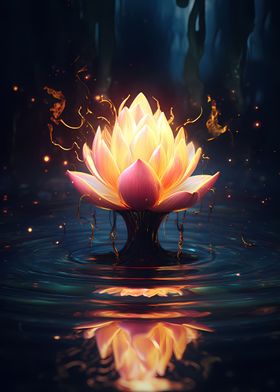 Lucky Fantasy Lotus Bloom