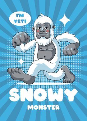Snowy Yeti Abominable