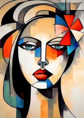 Abstract Woman