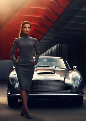 Aston Martin Female agent 