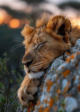 Slumbering King
