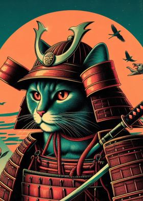 Cat Samurai