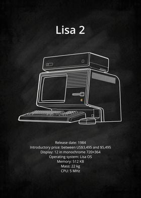 Apple Lisa old computer